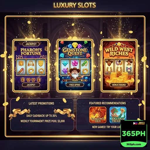 365ph luxury slots promotions